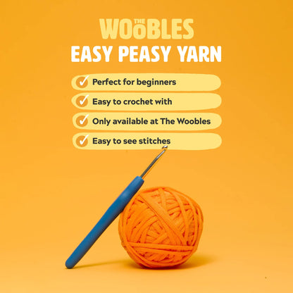 The Woobles Crochet Kit for Beginners - Easy Arts and Crafts Knitting & Crochet Animals Kit As Seen On Shark Tank - Pierre The Penguin