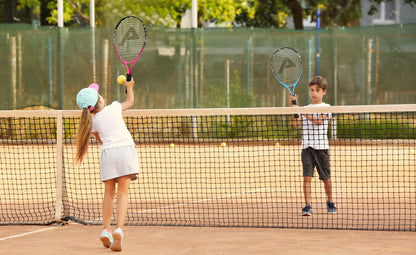 AMA SPORT Kids Tennis Racket for Junior Toddlers Starter Kit 17-25" Tennis Racquet for Girls and Boys with 420D Nylon Shoulder Strap Bag