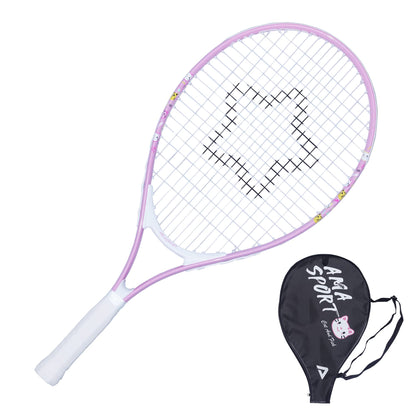 AMA SPORT Kids Tennis Racket for Junior Toddlers Starter Kit 17-25" Tennis Racquet for Girls and Boys with 420D Nylon Shoulder Strap Bag
