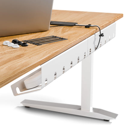 PAMO Cable Management Under Desk, Set of 2 - Black