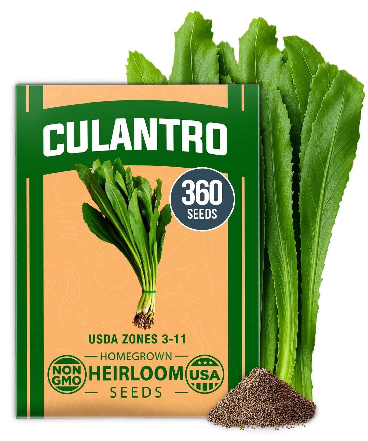 HOME GROWN 𝗨𝗦𝗔 𝗣𝗥𝗘𝗠𝗜𝗨𝗠 Peppermint Seeds Pack – 2,370 𝗡𝗢𝗡-𝗚𝗠𝗢 Heirloom Mint Seeds for Planting. Grow Peppermint Plants in Your Herb Garden Indoors or Outdoors (Mentha x piperita)