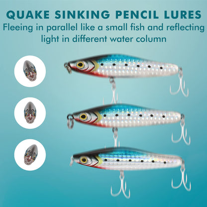 TRUSCEND Easy Catch Swimmax, Magic Noisy Turbulent Wiggling and Vibrating Action for More Bites, Lifelike Fishing Lures for All Species, Swimbait for Relax Family Fishing, Must-Have for Lovely Anglers