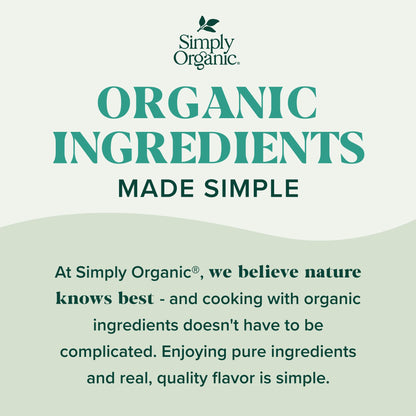 Simply Organic Pumpkin Spice, Certified Organic, Kosher | 1.94 Ounce (Pack of 1)