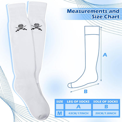 5 Pairs Fencing Socks for Men Youth Novelty Christmas Fencer Gifts