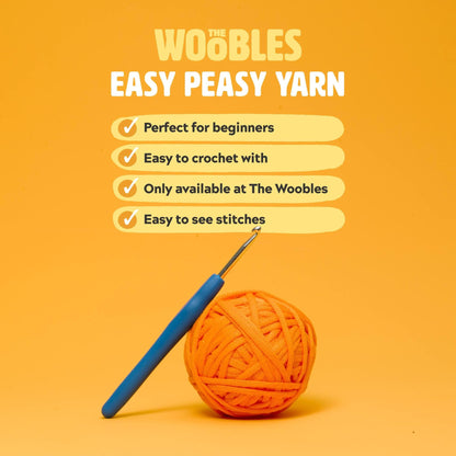 The Woobles Crochet Kit for Beginners - Easy Arts and Crafts Knitting & Crochet Animals Kit As Seen On Shark Tank - Pierre The Penguin