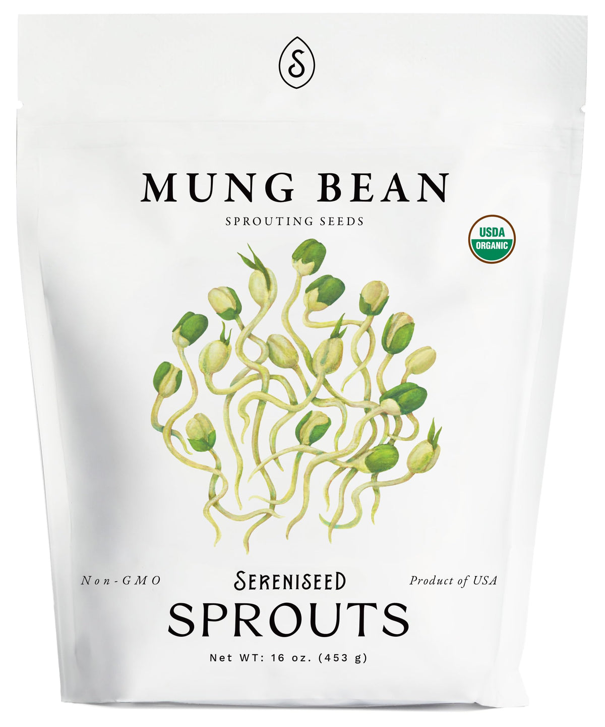Organic Broccoli Sprout Seeds (8 oz) – Non-GMO, Heirloom Seeds for Sprouting and Microgreens
