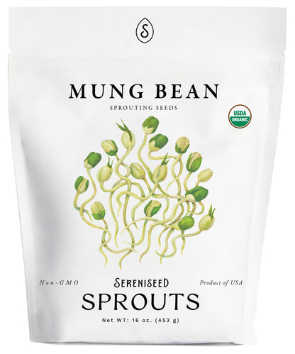 Organic Broccoli Sprout Seeds (8 oz) – Non-GMO, Heirloom Seeds for Sprouting and Microgreens