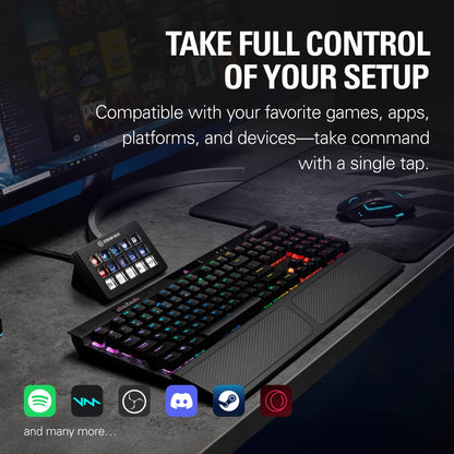 Elgato Stream Deck MK.2 Studio Controller, 15 Macro Keys