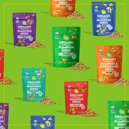 Go Raw Organic Sprouted Pumpkin Seeds - Sea Salted Pepita Snack
