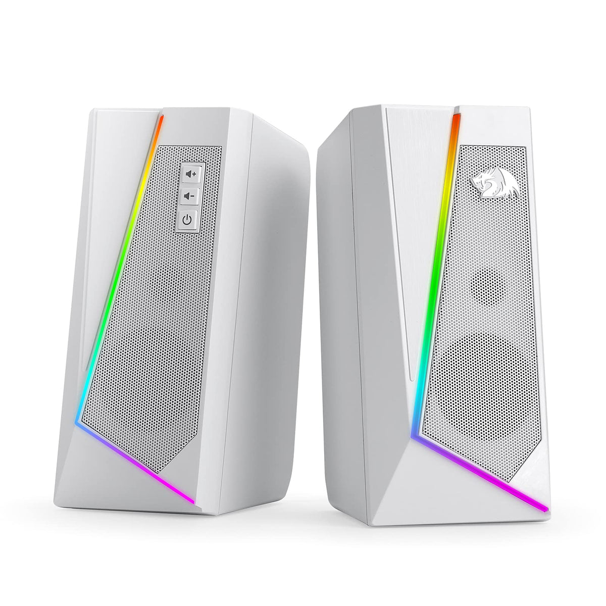 Redragon GS520 Wired 2.0 Channel Stereo Sound Desktop RGB Computer Speakers