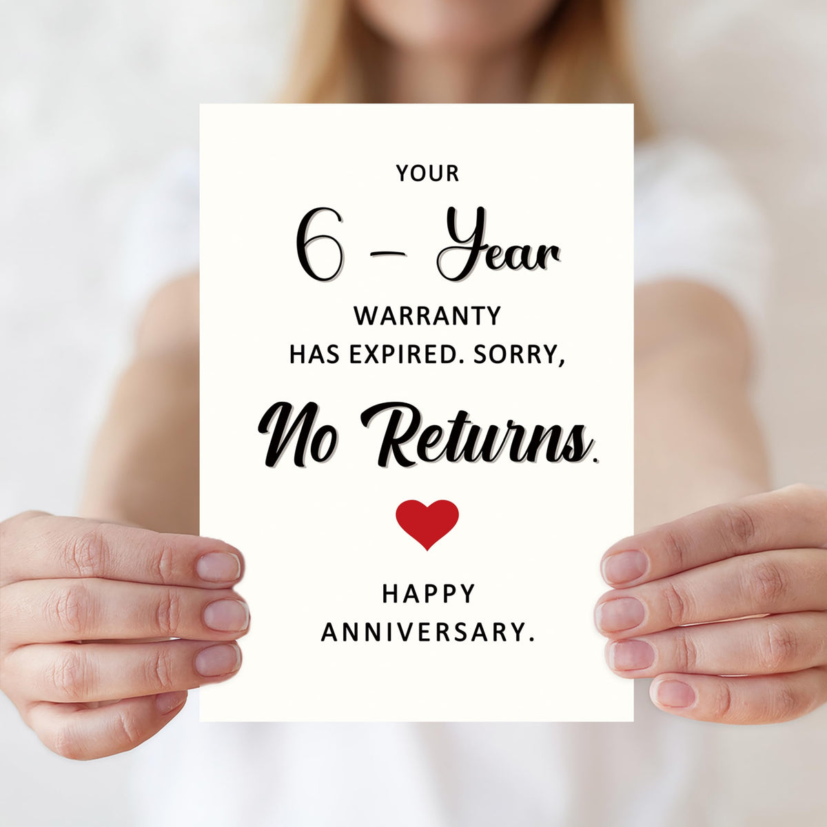 Funny 1st Anniversary Card, Anniversary Card Gifts for Men Women