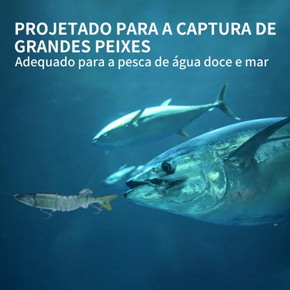 TRUSCEND Easy Catch Swimmax, Magic Noisy Turbulent Wiggling and Vibrating Action for More Bites, Lifelike Fishing Lures for All Species, Swimbait for Relax Family Fishing, Must-Have for Lovely Anglers