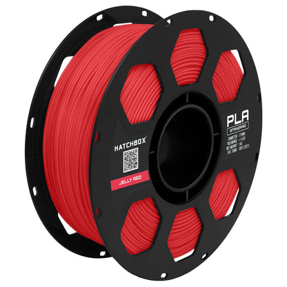 HATCHBOX 1.75mm White PLA 3D Printer Filament, 1 KG Spool, Dimensional Accuracy +/- 0.03 mm, 3D Printing Filament