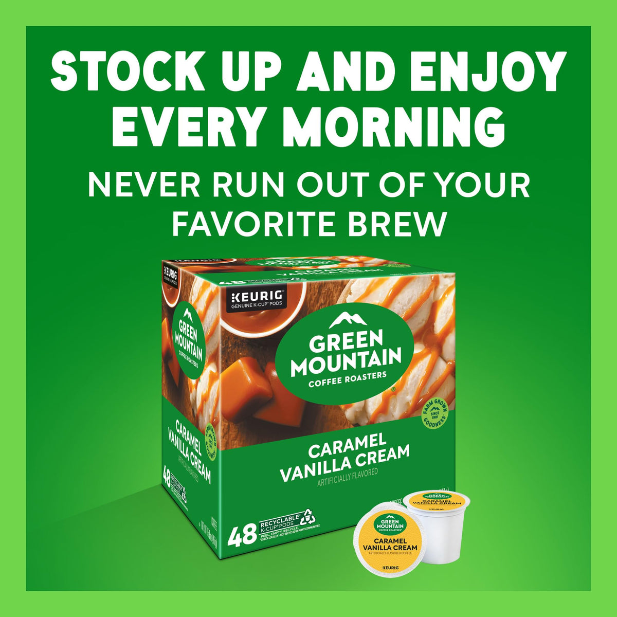 Green Mountain Coffee Roasters Seasonal Selections Pumpkin Spice 32 Count