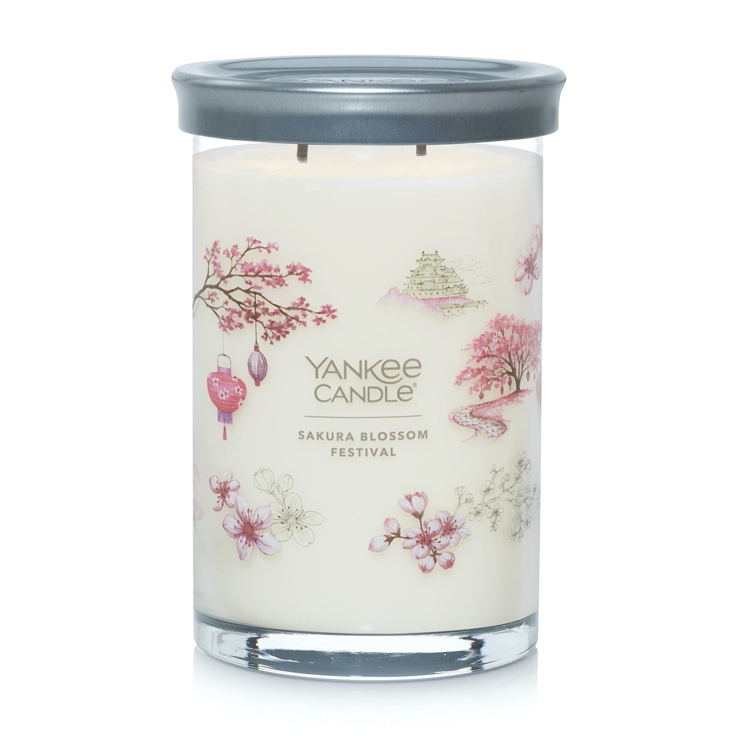 Yankee Candle Pink Sands Scented, Classic 22oz Large Jar Single Wick Candle, Over 110 Hours of Burn Time, Perfect for Creating Relaxing Atmosphere