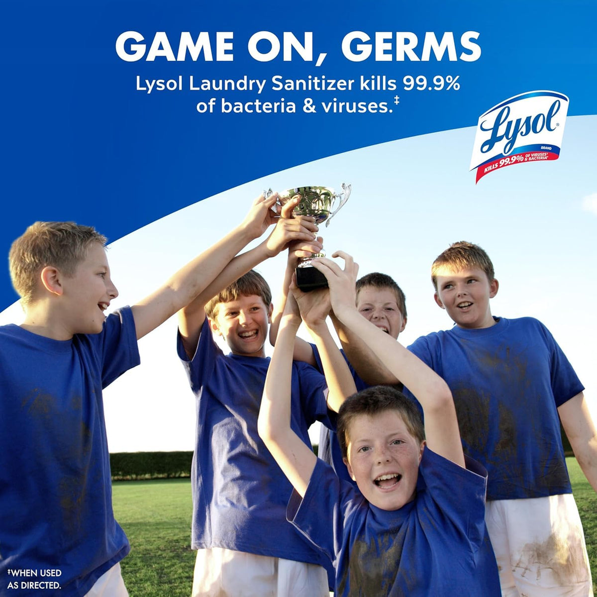 Lysol Laundry Sanitizer Liquid, Detergent Additive, Lavender, 90oz