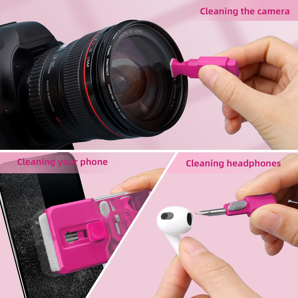 Ordilend Keyboard Cleaner & Laptop Cleaning Kit, All-in-1 for Computer PC