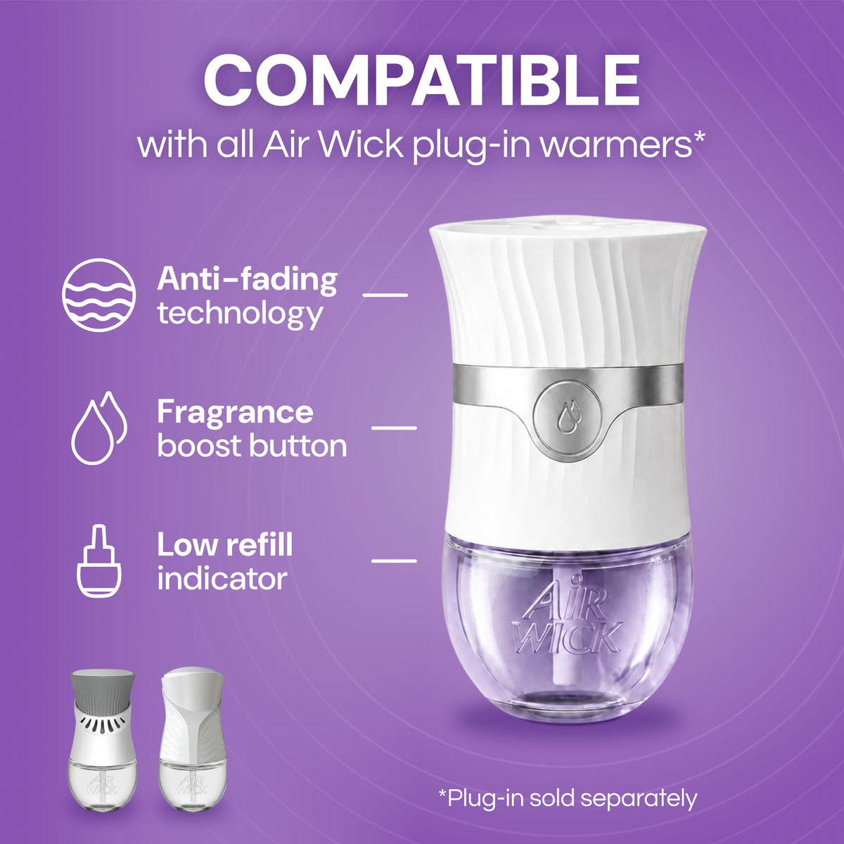 Air Wick Plug In Refills, Lavender & Chamomile, Essential Oils,10 count