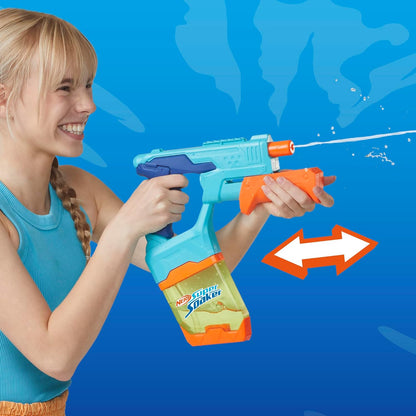 Nerf Super Soaker Dunk-Fill 2-Pack, 2 Water Blasters, Easy Instant Fill Tanks, Just Dunk & Go, 10.1 Fluid Ounce Tanks, Water Toys, Ages 6+