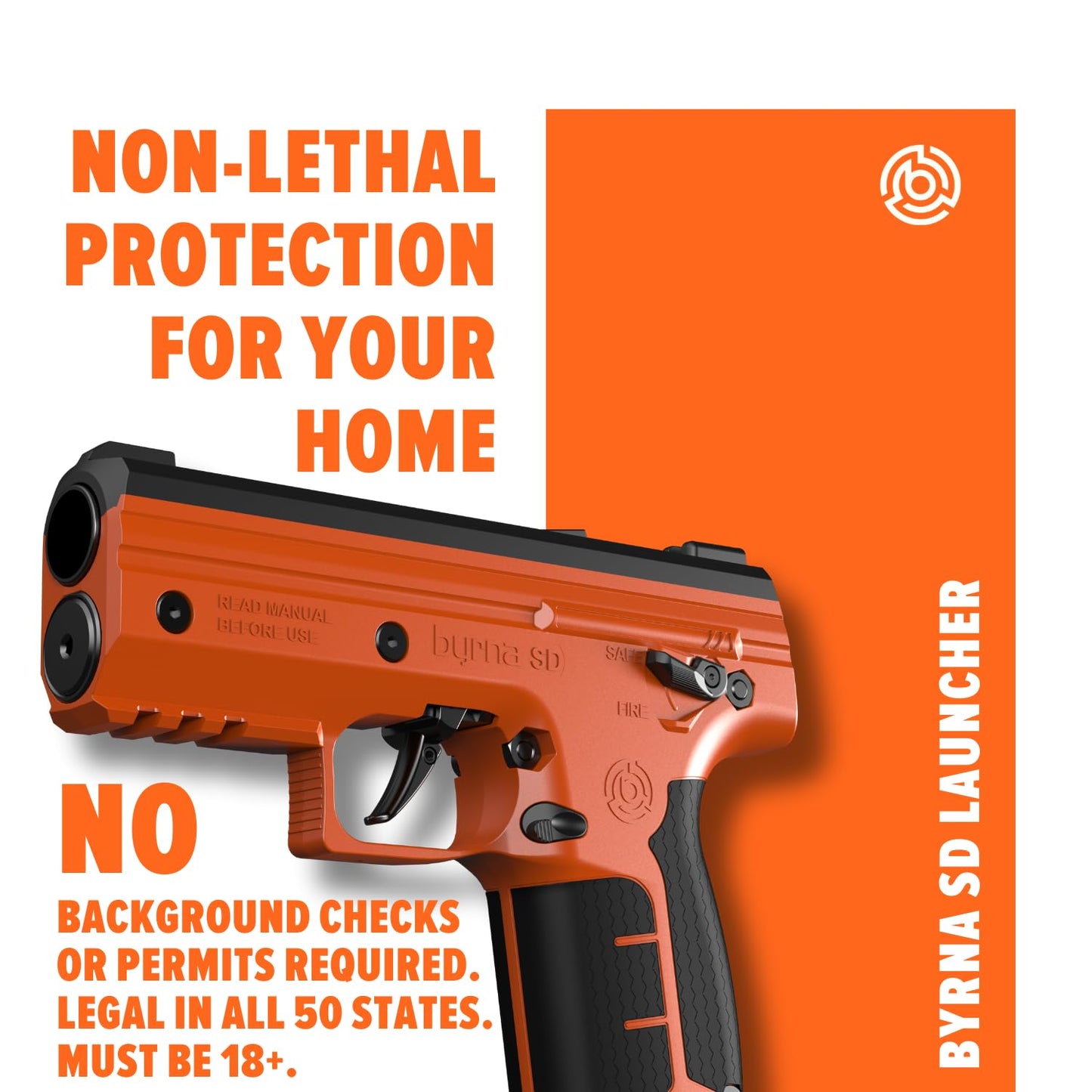 Byrna SD [Self Defense] Kinetic Launcher Ultimate Bundle - Non Lethal Kinetic Projectile Launcher, Home & Personal Defense | Proudly Assembled in The USA