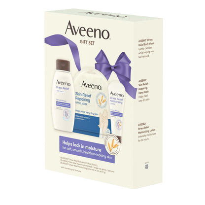Aveeno Stress Relief Body Wash, Lavender Scent, 33 fl. oz