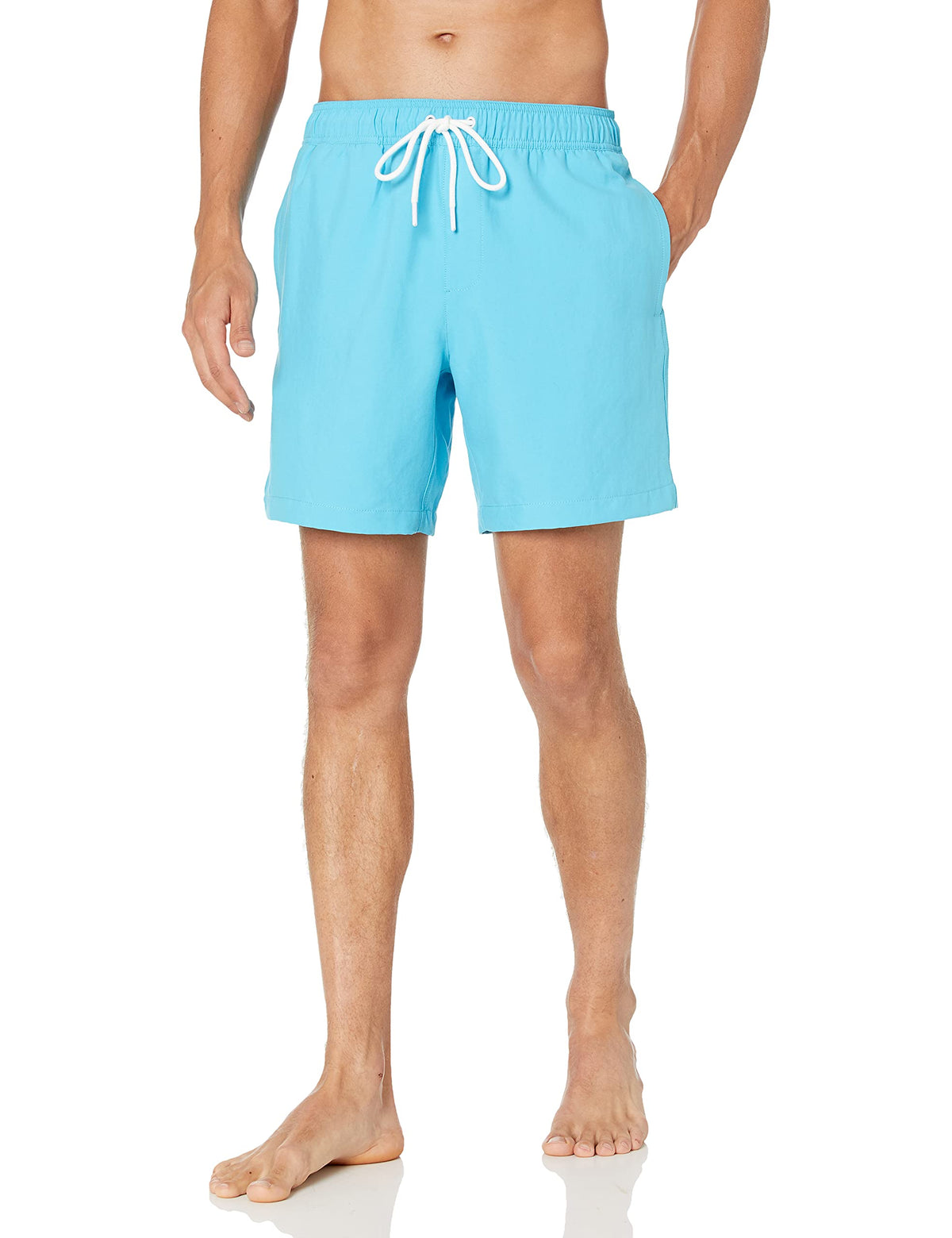 Amazon Essentials Men's 7" or 5" Quick-Dry Swim Trunk, Lightweight Breathable