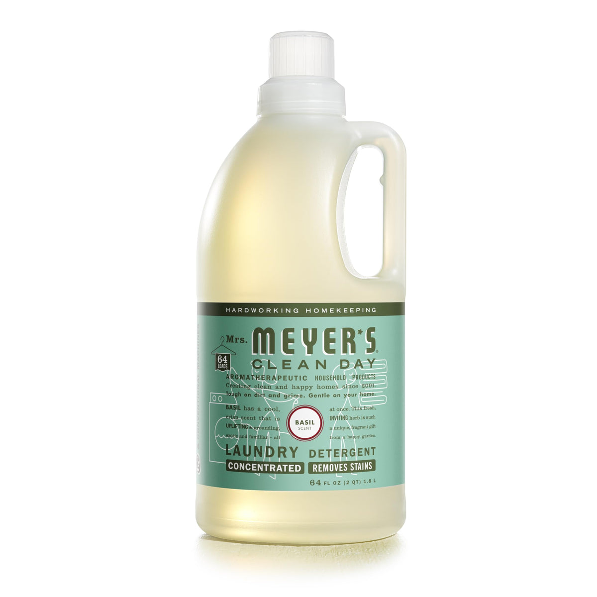 MRS. MEYER'S CLEAN DAY Laundry Detergent, Lavender, 64 fl oz