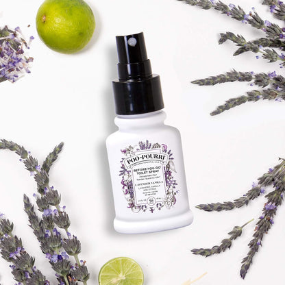 Poo-Pourri Before-You-Go Toilet Spray, Lavender Vanilla, 2 Fl Oz