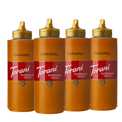 Torani Puremade Sauce, Pumpkin Pie, Squeeze Bottle, 16.5 Ounces