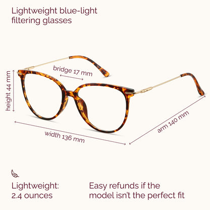 Gaoye Round Blue Light Blocking Glasses