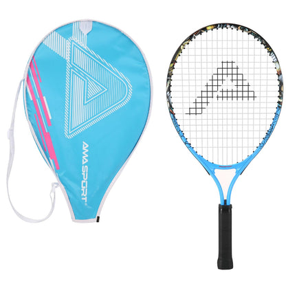 AMA SPORT Kids Tennis Racket for Junior Toddlers Starter Kit 17-25" Tennis Racquet for Girls and Boys with 420D Nylon Shoulder Strap Bag