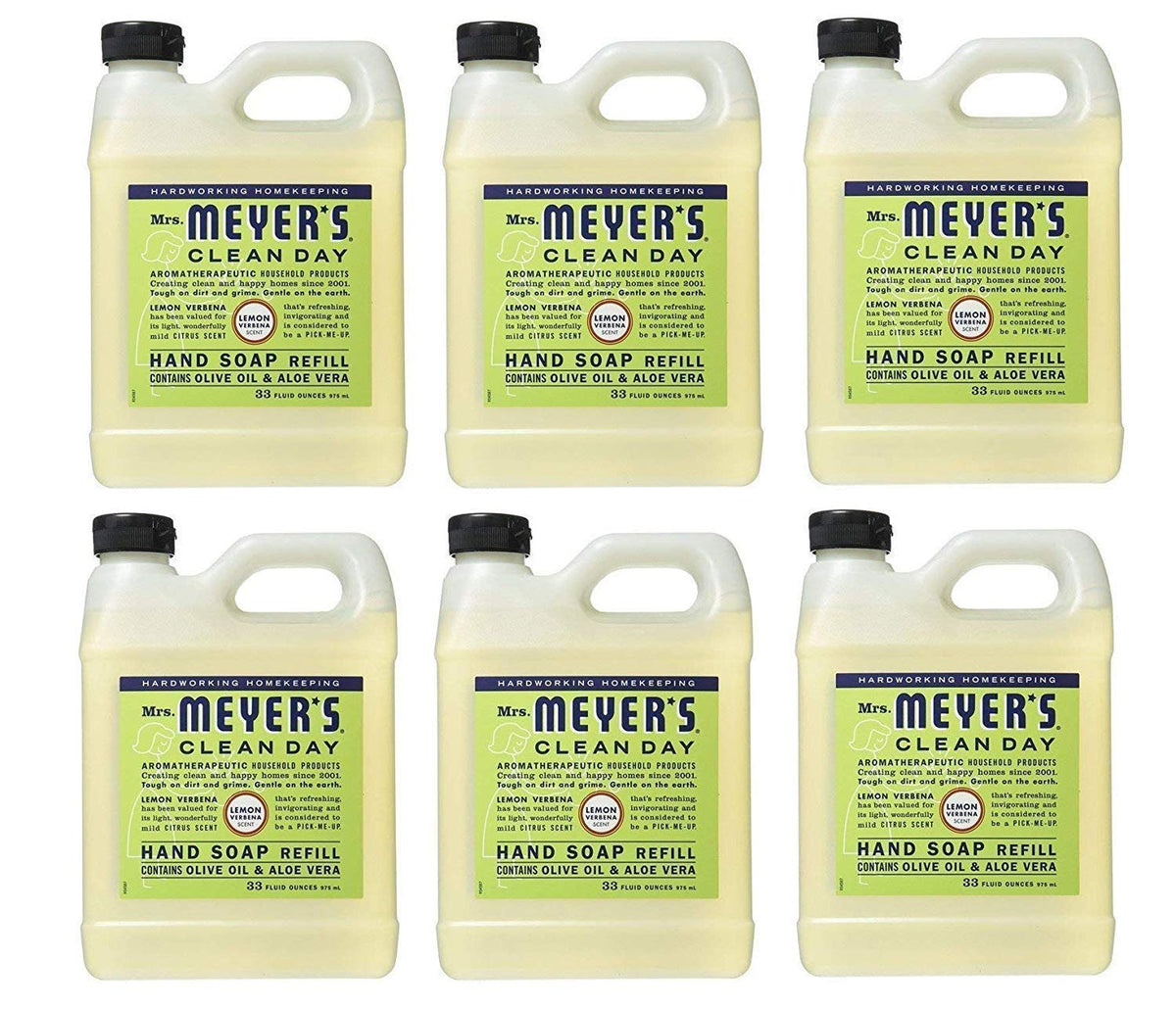 Mrs. Meyer's Clean Day, Hand Soap Refill, Lavender Scent, 33 Fl Oz
