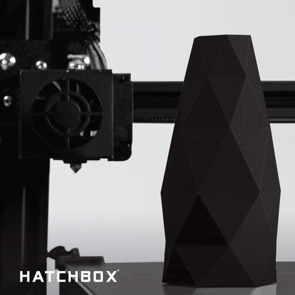 HATCHBOX 1.75mm White PLA 3D Printer Filament, 1 KG Spool, Dimensional Accuracy +/- 0.03 mm, 3D Printing Filament