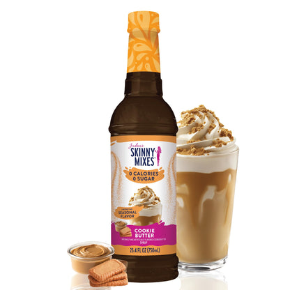Jordan's Skinny Mixes Pumpkin Caramel Coffee Syrup, 25.4 fl oz