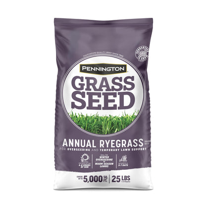 Pennington Annual Ryegrass, Grass Seeds for Lawn, 10 Lb