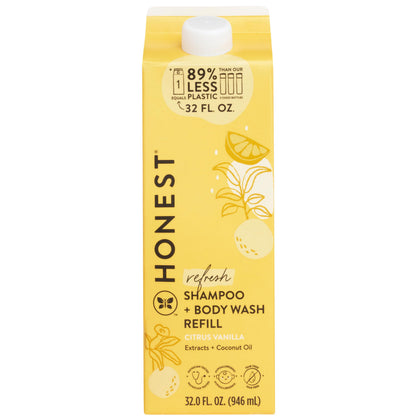 The Honest Company Shampoo & Body Wash, Tear-Free, Lavender Calm, 10 fl oz
