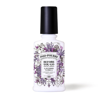 Poo-Pourri Before-You-Go Toilet Spray, Lavender Vanilla, 2 Fl Oz