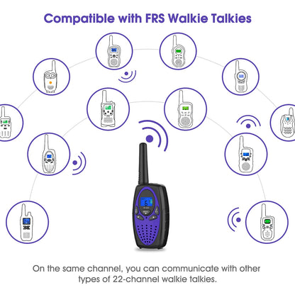Two Way Radios for Adults, Topsung M880 FRS Walkie Talkie Long Range with VOX Belt Clip/Hands Free Walki Talki with Noise Cancelling for Women Kids Camping Hiking Cruise Ship (Orange 2 in 1)
