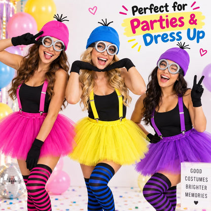 6 Pcs Women's Halloween Costume Accessories Set