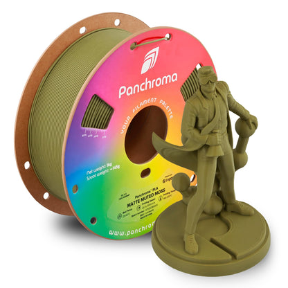 Polymaker Panchroma Matte PLA Filament 1.75mm, 1kg, Charcoal Black