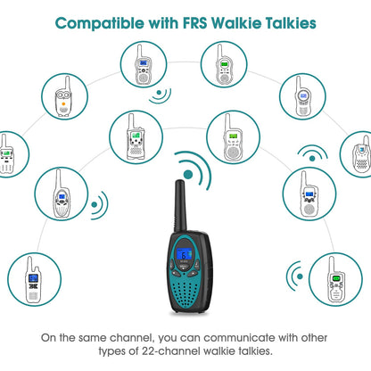 Two Way Radios for Adults, Topsung M880 FRS Walkie Talkie Long Range with VOX Belt Clip/Hands Free Walki Talki with Noise Cancelling for Women Kids Camping Hiking Cruise Ship (Orange 2 in 1)