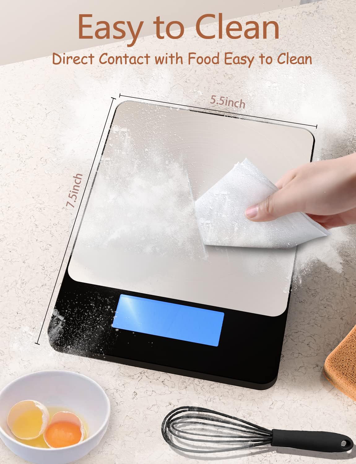 Food Scale -33lb Digital Kitchen Scale for Food (& More)
