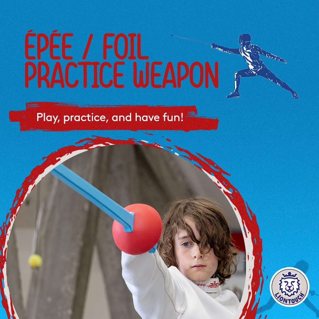Foam Fencing Sword | Épée/Foil Training Weapon, 31.5 in
