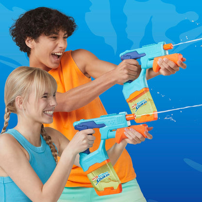 Nerf Super Soaker Dunk-Fill 2-Pack, 2 Water Blasters, Easy Instant Fill Tanks, Just Dunk & Go, 10.1 Fluid Ounce Tanks, Water Toys, Ages 6+
