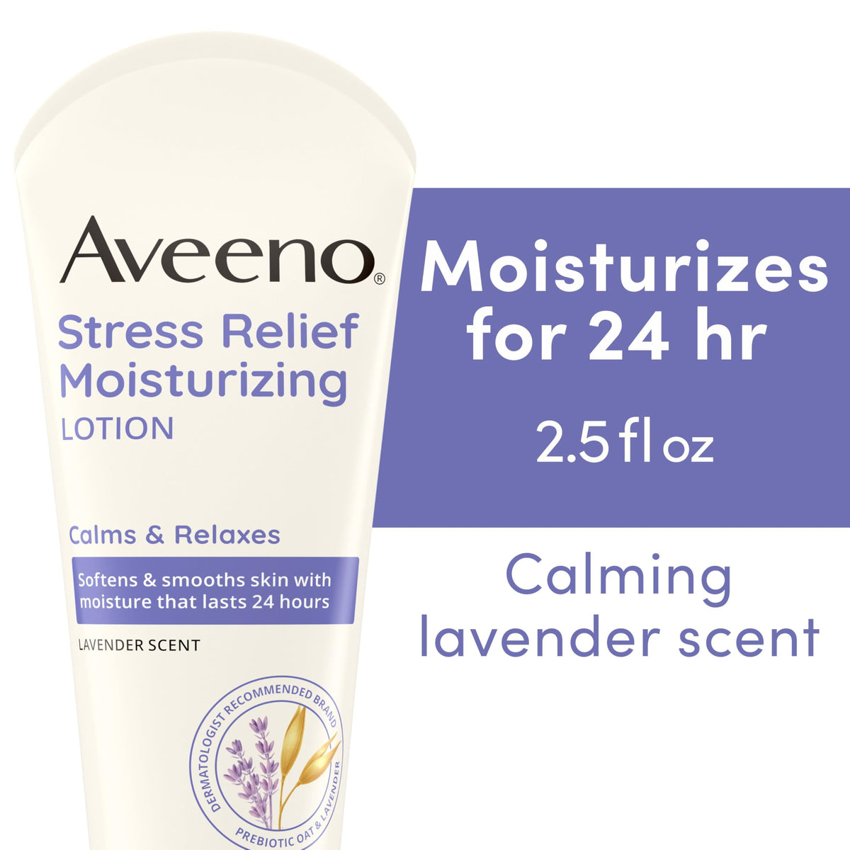 Aveeno Stress Relief Body Wash, Lavender Scent, 33 fl. oz