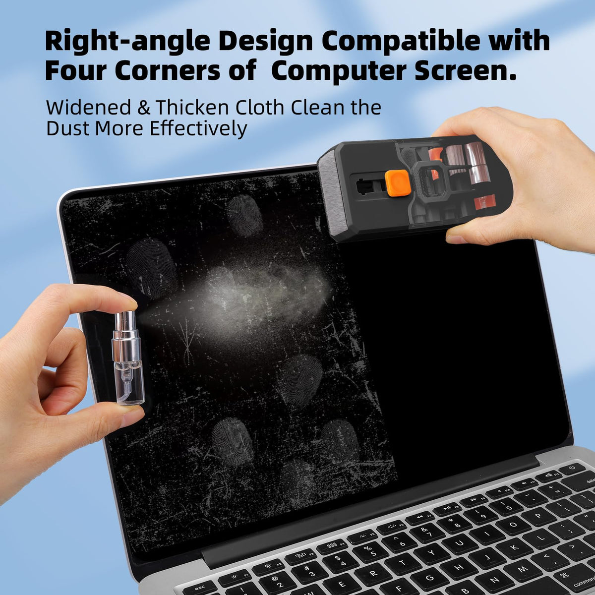 Ordilend Keyboard Cleaner & Laptop Cleaning Kit, All-in-1 for Computer PC