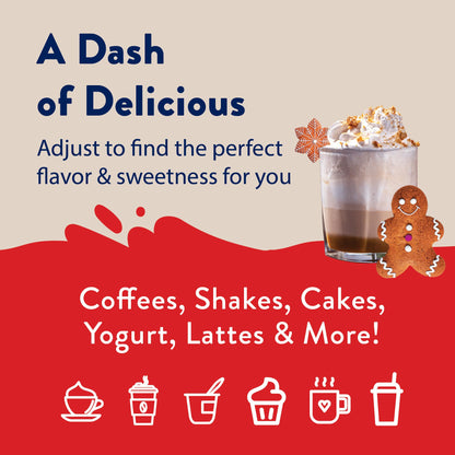 Jordan's Skinny Mixes Pumpkin Caramel Coffee Syrup, 25.4 fl oz