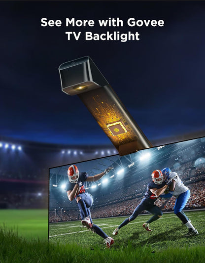 Govee TV Backlight 3 Lite, 11.8ft LED Strip Lights Sync with 55-65 Inch TVs