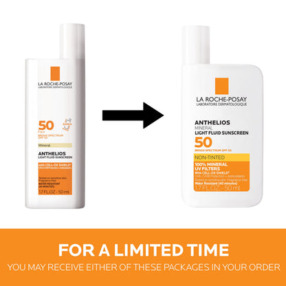 La Roche-Posay Anthelios Mineral Light Fluid Sunscreen for Face