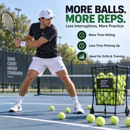 INSUM Tennis Balls, Extra Duty Practice Tennis Balls with Mesh Bag